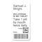 Dymo LW Durable Labels, Medical Prescription Label, 1in. x 2.13in., White 2187918 - alternate 3